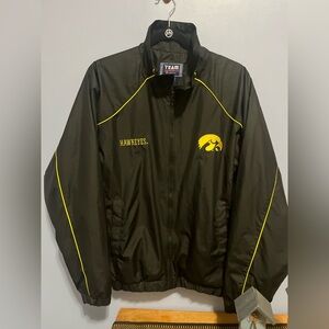 Black and Yellow Hawkeyes Jacket